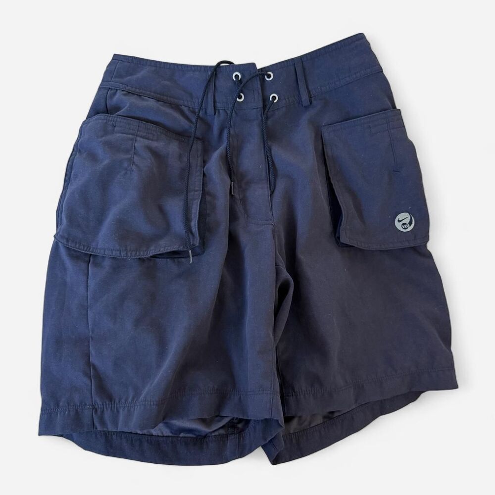 Vintage Nike VB Volleyball Y2K shorts navy blue